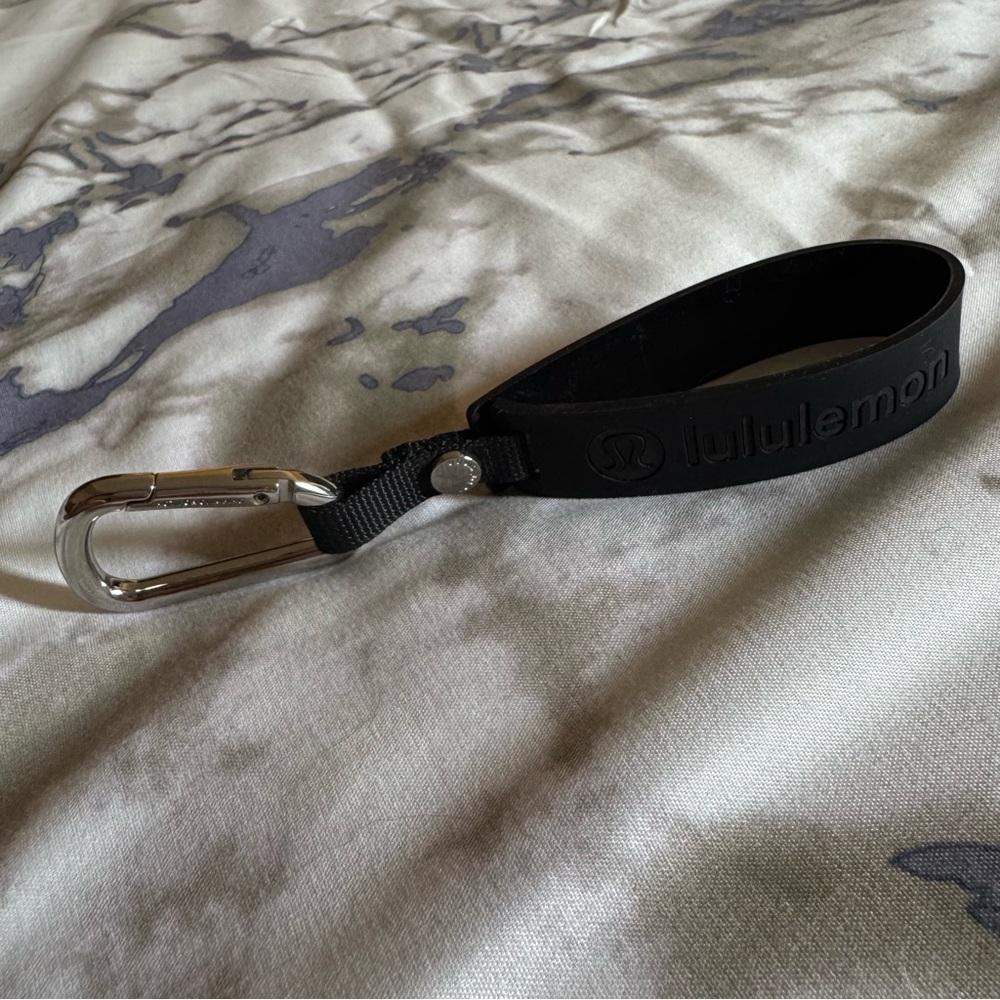 Lululemon Silicone Keychain